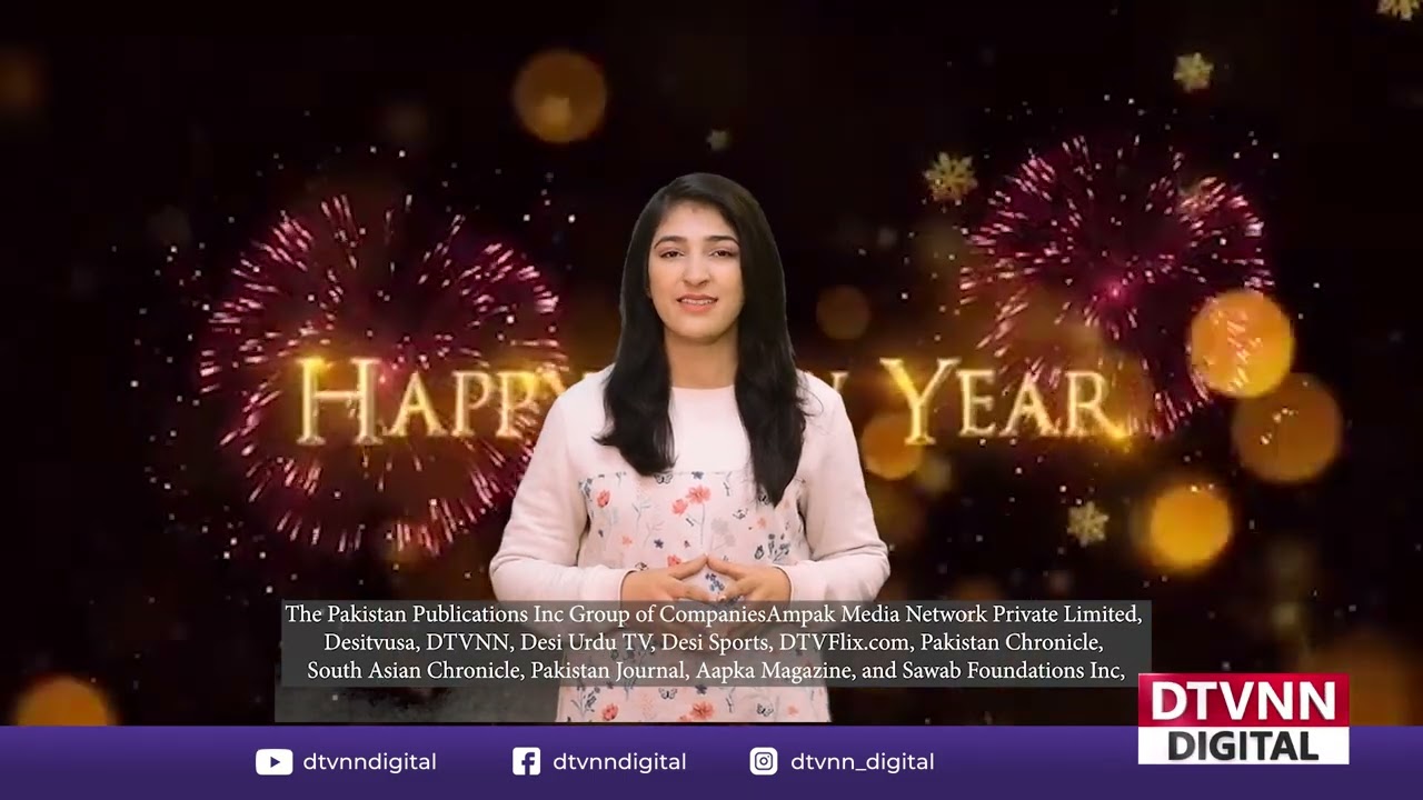 Happy New Year 2025 & Merry Christmas! Celebrating with DTVNN Pakistan Publications Inc