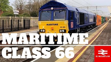 New Maritime Class 66 Passing Pangbourne & more!