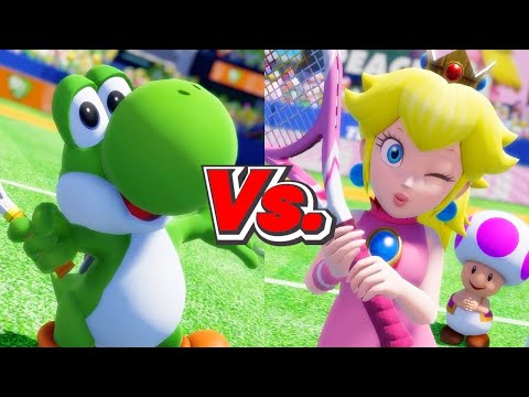 Video: Mario Tennis Aces 'store 3.0-oppdatering Legger Til Ny Ring Shot-modus, Nye Yoshi-varianter