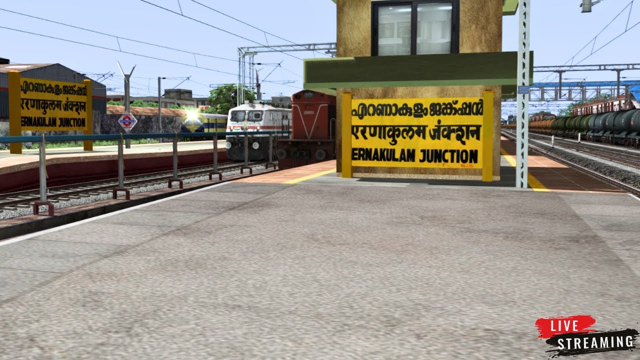 Venad Express -16302 ( Trivandrum Cntl - Shoranur Jn) Railworks3 Train ...