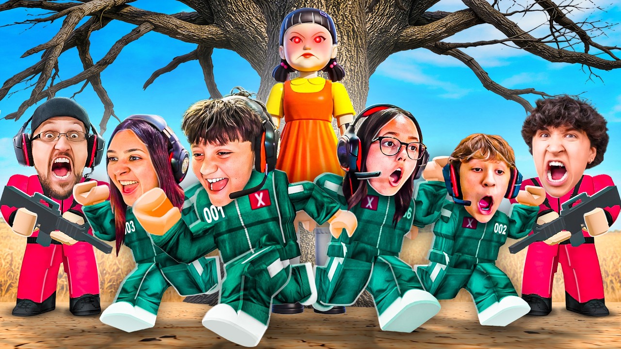 FGTeeV Plays Roblox Squid Game for $456,000!