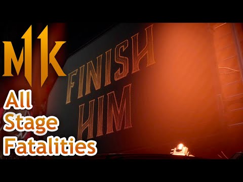 Mortal Kombat 11 All Stage Fatalities Aftermath Expansion