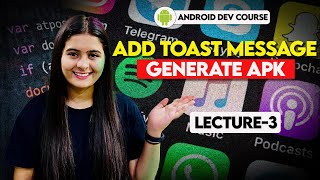 3. How to display Toast Message in Apps? Generate APK and share app with anyone | Saumya Singh screenshot 4