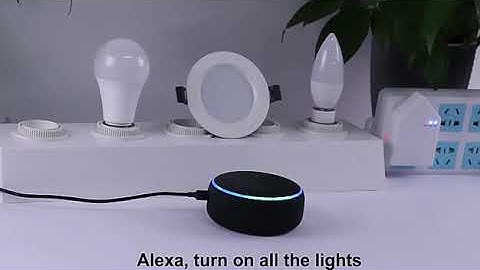 Demonstration of Amazon Alexa Control