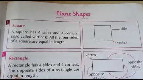 Std 2 Maths  ch 10 more about shapes continue from plane shapes