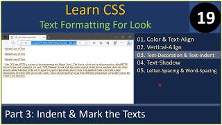 Famous Text Look | Part 3 - Text Decoration with Wavy & Other Styles | CSS Tutorial #19 Wealth