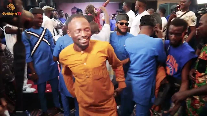 ACTOR JIGAN BABAOJA'S INCREDIBLE BACK LIFT PERFORMANCE AT HIS 40TH BIRTHDAY