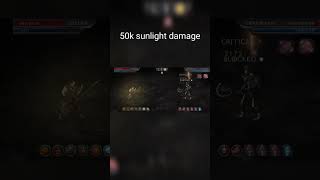 Lvl 31 sunlight damage with f2p gears