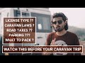 Caravan in India - Everything You should know before your first Caravan Trip | Tips for Beginners.