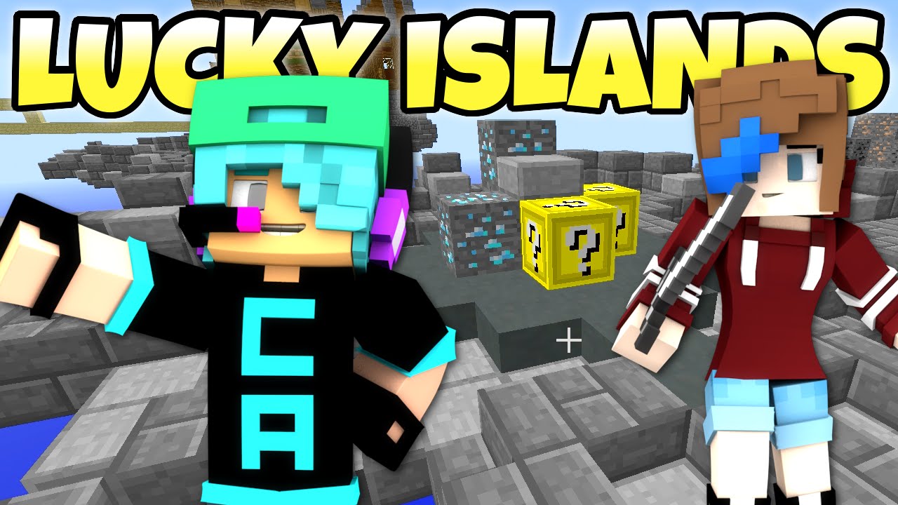 MINECRAFT LUCKY ISLANDS  I'M NOT HAPPY!  RADIOJH GAMES 