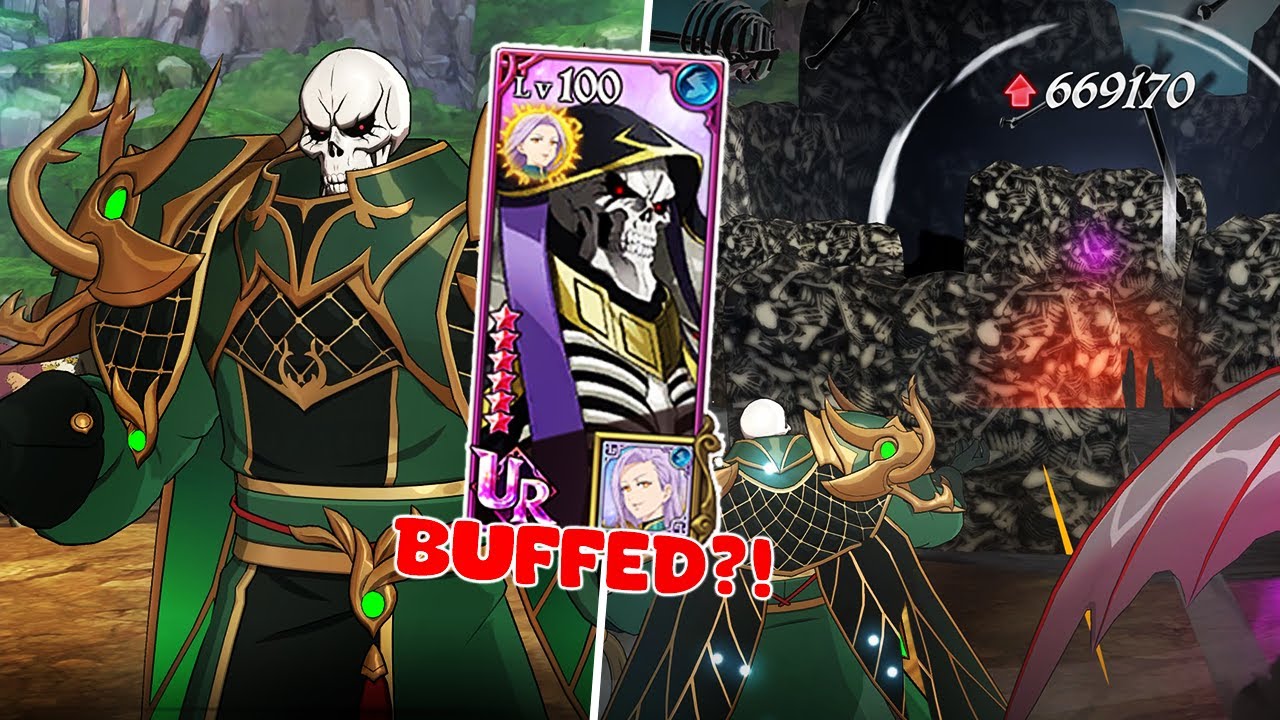 OMG THEY GAVE HIM THE BIGGEST UPGRADE?! NEW AINZ OOAL GOWN BUFFED
