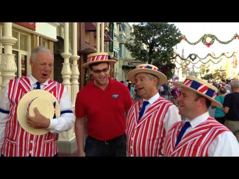 Singing with the Dapper Dans