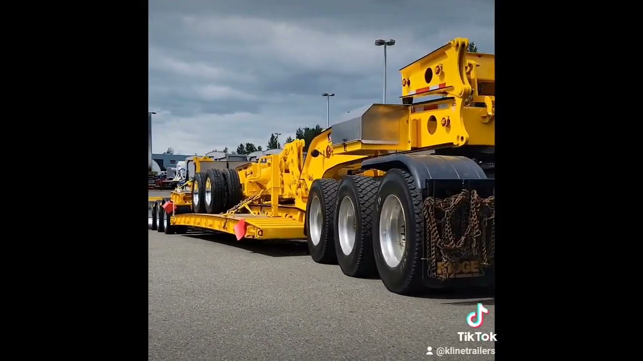 Ridge Lowbed new K-Line Lowbed delivery day 2022