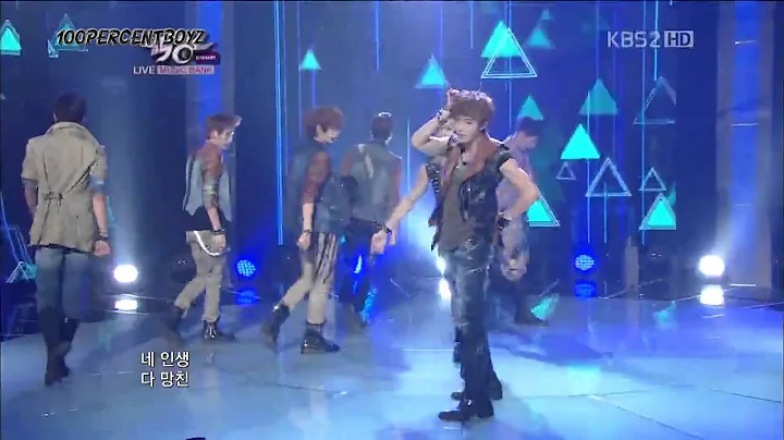 [121005] Music Bank 100% - Bad Boy
