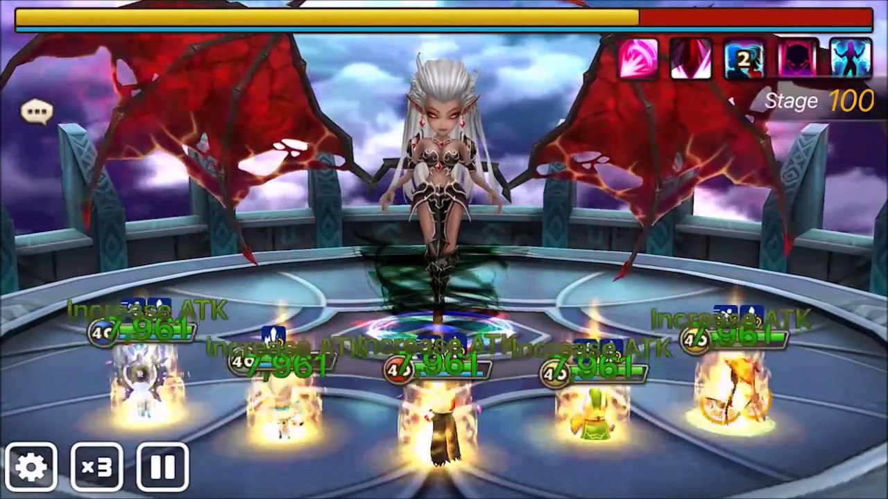 SUMMONERS WAR / TOA 100 vs TABLO FULL AUTO