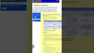 Instruction and Requirements for Online Application of Tax Clearance for Bidding Purposes