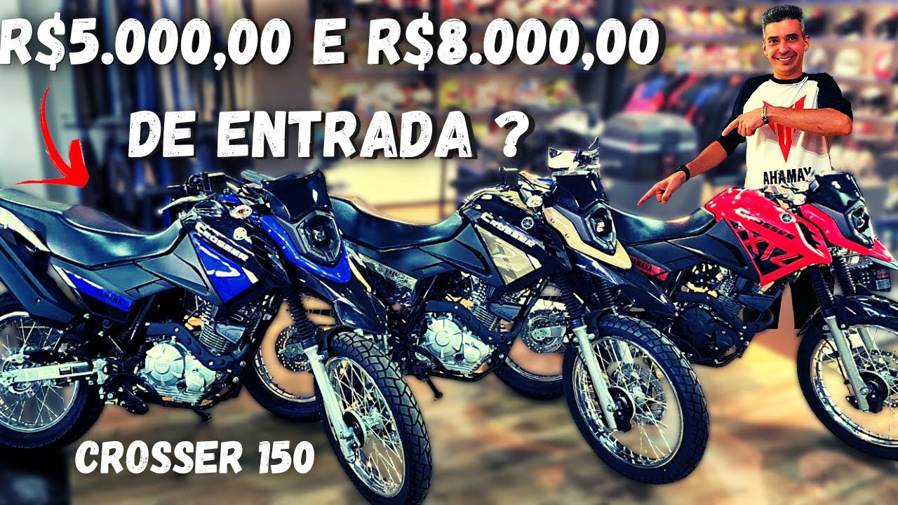 G1 - Yamaha Crosser 2017 tem pequenas mudanças e custa R$ 9.990 - notícias  em Motos