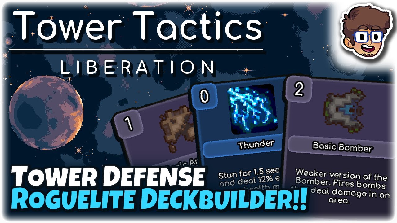 INCREDIBLE TOWER DEFENSE ROGUELITE DECKBUILDER! | Tower Tactics: Liberation | 1