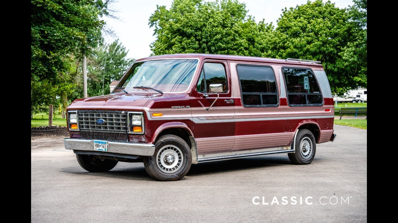 No Reserve: 1987 Ford Econoline E-150 Conversion Van for sale on