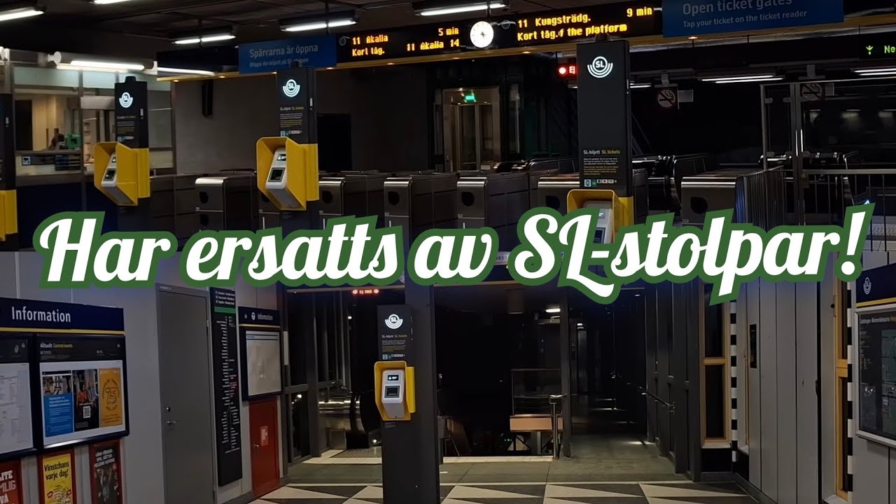 STOCKHOLMS SPÄRRFRIA TUNNELBANESTATIONER | Utforskar stationerna Gubbängen och Näckrosen 