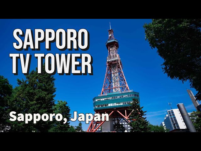 Sapporo TV Tower was not what I expected! [4K] class=