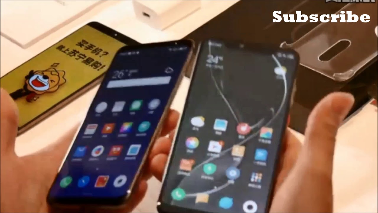 Xiaomi MI 8 EE vs Meizu 16  - Display & Fingerprint Comparison Test