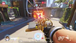 SEAGULL GETS A TEAMKILL WITH TORBJÖN (Overwatch)