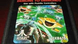Classic Game Room - DEMONS TO DIAMONDS for Atari 2600