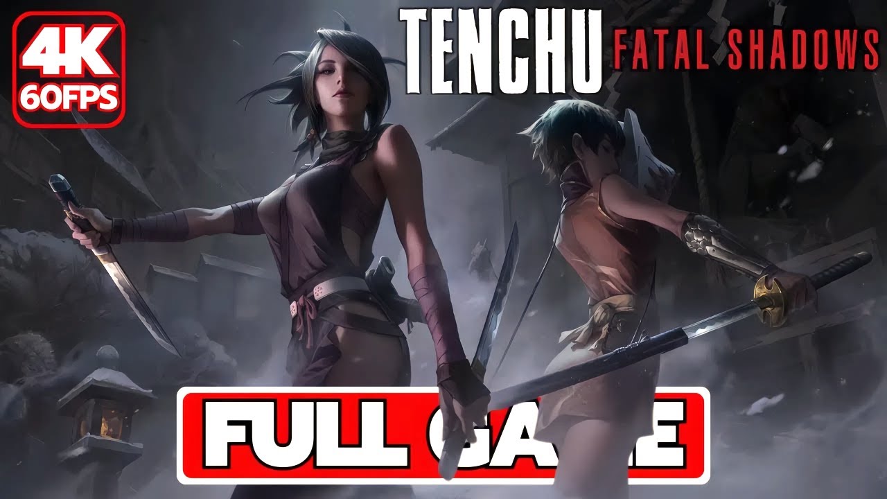Tenchu: Fatal Shadows (HD EDITION) Gameplay Walkthrough Full Game (4K 60FPS) No Commentary