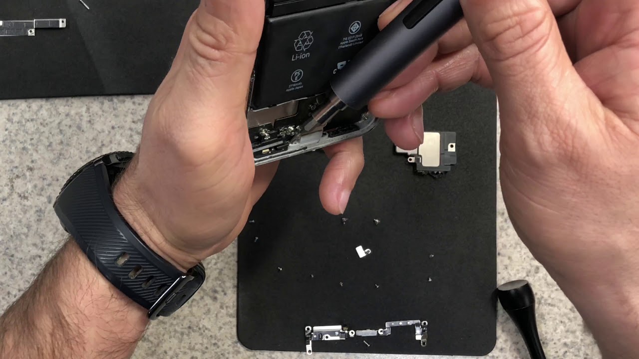 How to change charging port for iPhone X | iPhone X charging port replacement