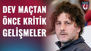 Trabzonsporda Galatasaray Maçı Öncesi Kritik Gelişmeler Canlı Yayında Son Durumu Yorumladılar