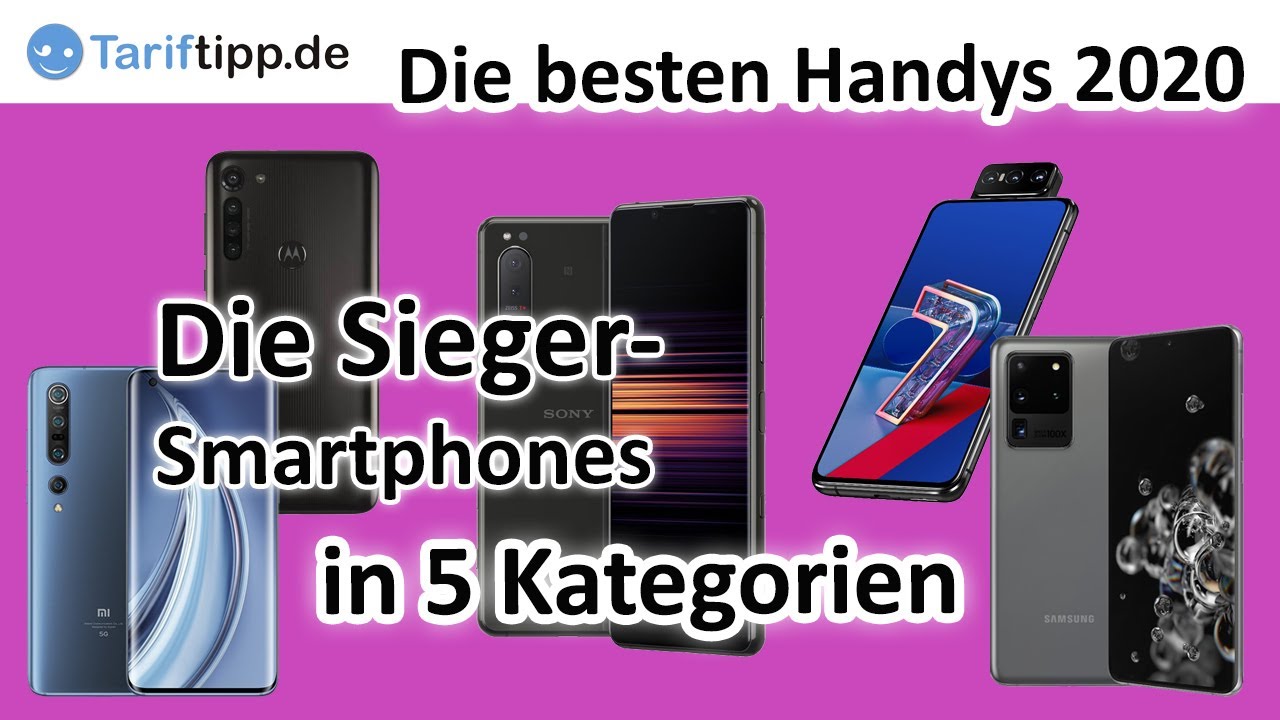 Die besten Smartphones 2020 | Aktuelle Top-Handys in 5 Kategorien