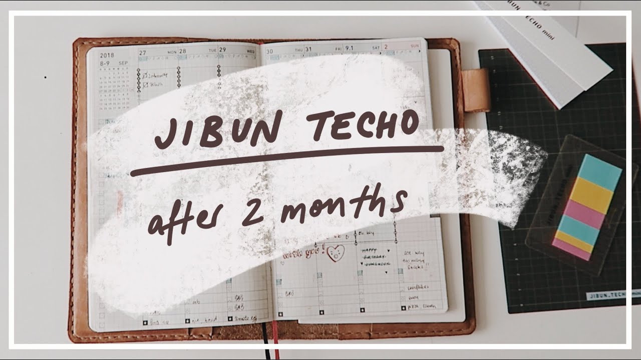 Jibun Techo: After 2 months + accessories
