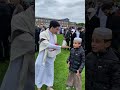 Eid prayer done… now it’s interview time 🎤🤪 #yunusvlogs #streetinterviews #funnymoments #funnykids