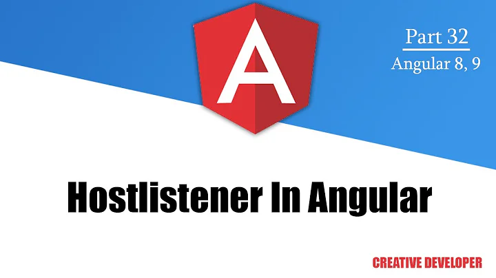 Hostlistener in angular || Angular Hostlistener || Angular || Angular Tutorial || Hostlistener