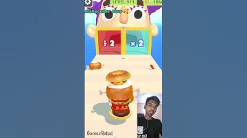 Sandwich Runner 🥯🥪 All Levels  Gameplay Walkthrough Android, iOS  Ep - 724 Level : 911