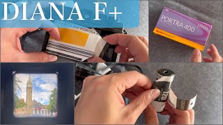 Diana F+ Camera 120 Film Load & Unload - LOMOGRAPHY screenshot 4