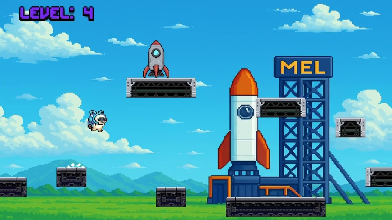 Mel The Space Cat by 