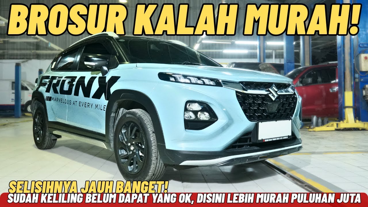BROSUR KALAH MURAH! SUDAH KELILING CARI KREDIT SUZUKI FRONX YANG OK, TERNYATA DISINI SELISIH JAUH!