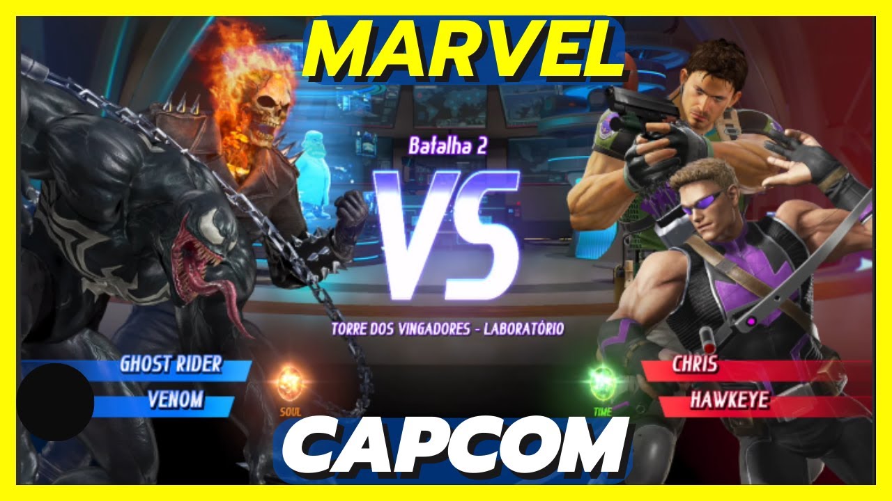 Marvel vs. Capcom: Infinite Gameplay com Venom e Ghost Rider - YouTube