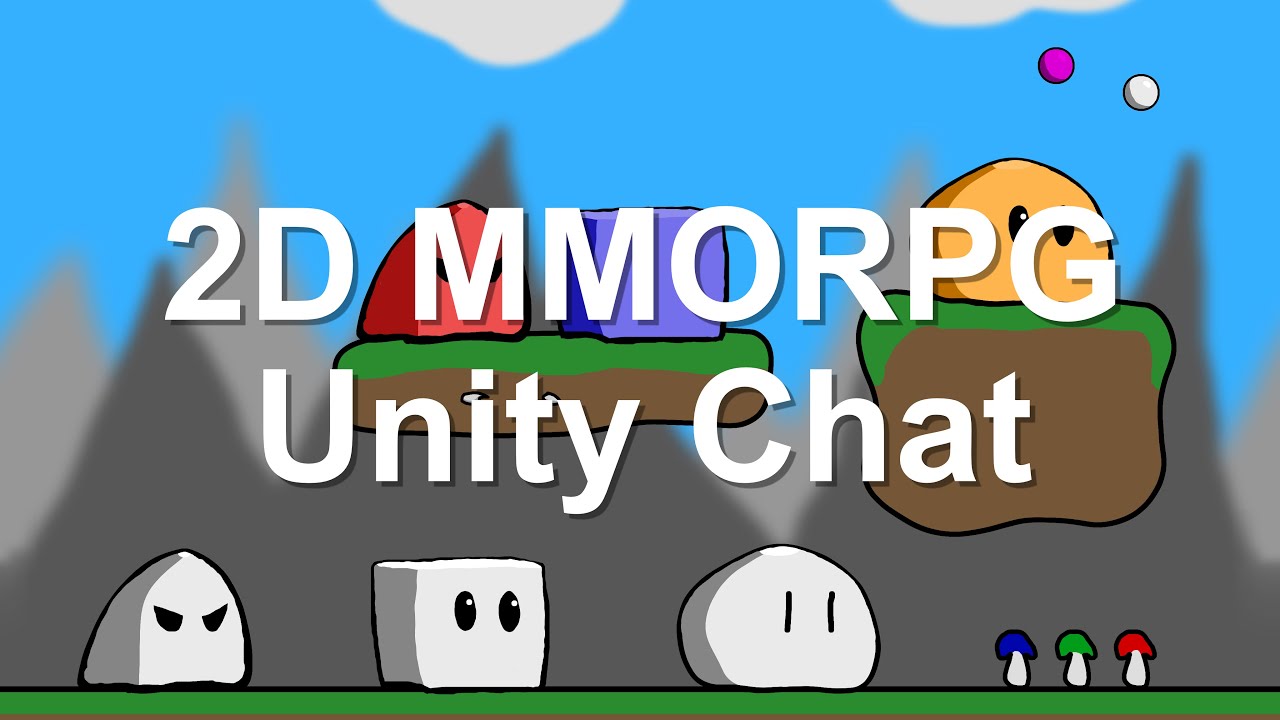 Unity AutoScroll Chat of 2D MMORPG Development