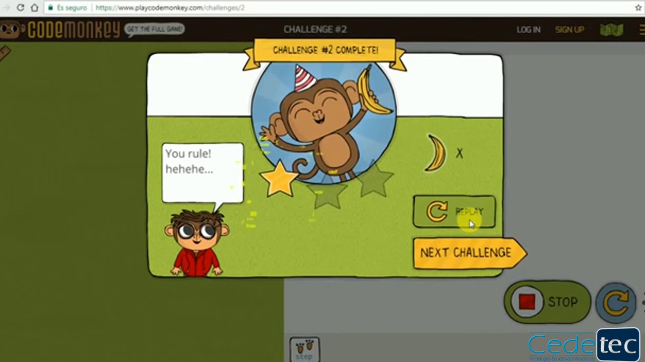 Tutorial Alumnos CodeMonkey | Aprende a Programar Jugando | Cedetec ...