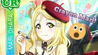 Love live card editing:Crayon Maki to Mari!