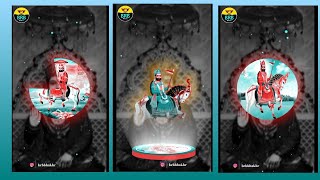 3D new BABA RAMDEV WHATSAPP STATUS EDITING | new hologram video editing in Alight motion screenshot 5