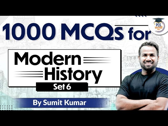 1000 Best MCQs for Modern History | History MCQs | Modern History MCQs class=