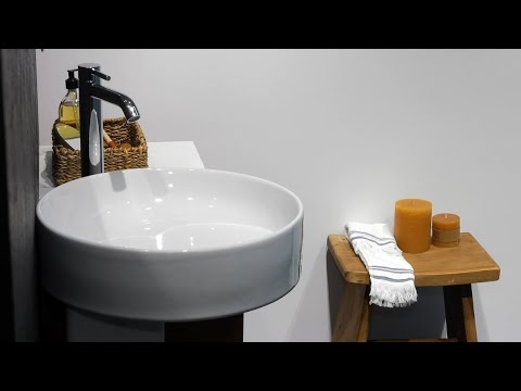Video: Umivaonik s ormarićem za kupaonicu - praktično, funkcionalno i lijepo