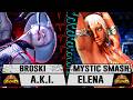 Broski (A.K.I.) vs Mystic Smash (Elena) - Street Fighter 6