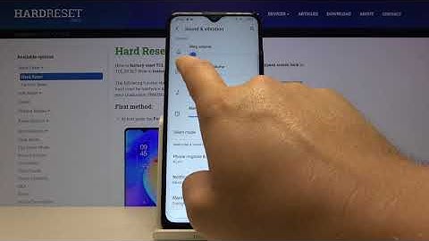 How to Disable Ringtone Volume in TCL 20 SE – Turn Off Ringtone Volume