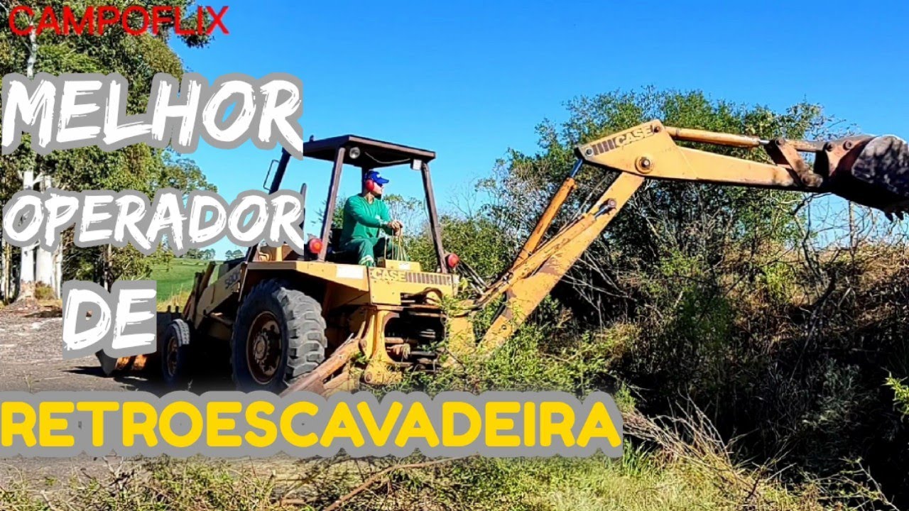 O melhor na retroescavadeira (case 580h) #agro  #diaadia
