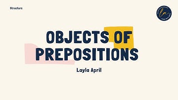 Skill 2 - Object of Preposition | TOEFL Structure bagi Pemula
